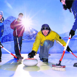 Bussum op IJs curling competitie